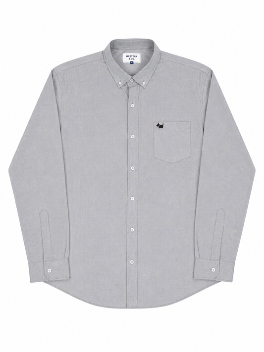 Camisa caballero XL Extra Grande PERR@NI gris