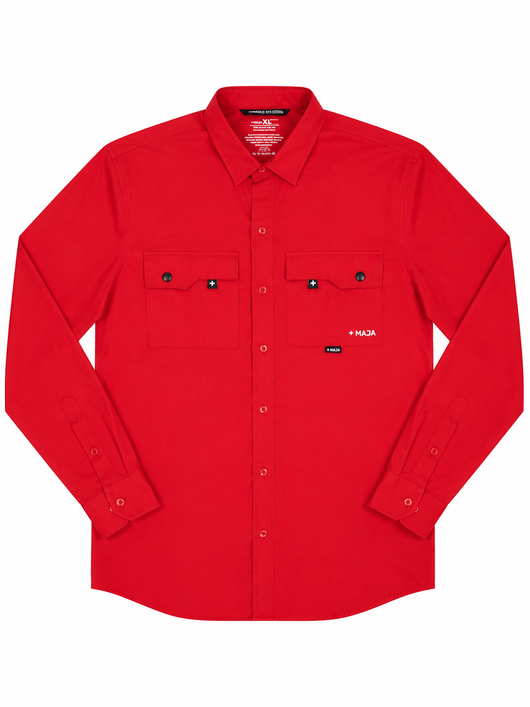 Camisa caballero XL Extra Grande M@JA roja