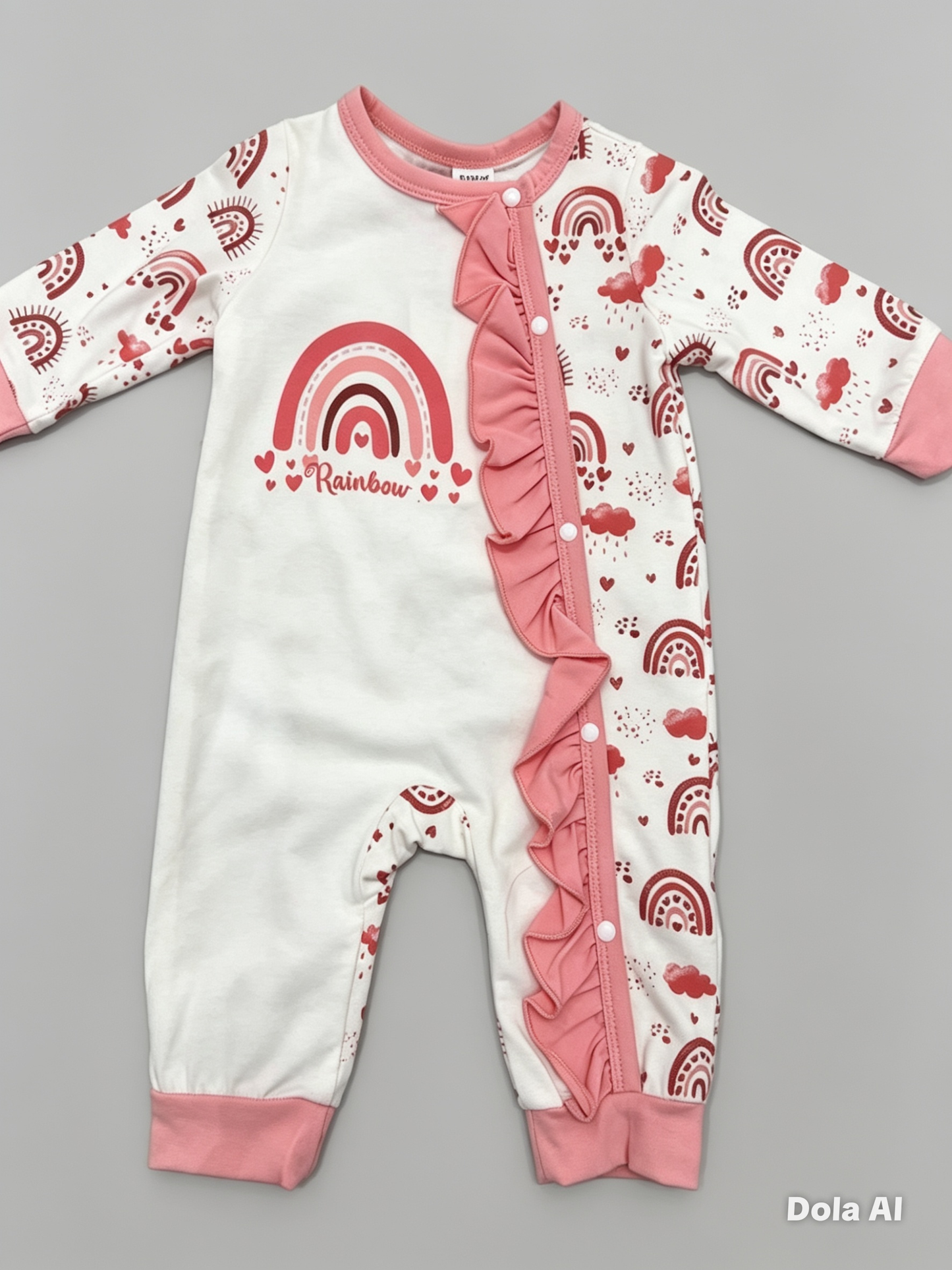 Set Arcoíris Rosa para Bebé 🌈💖 niña meses