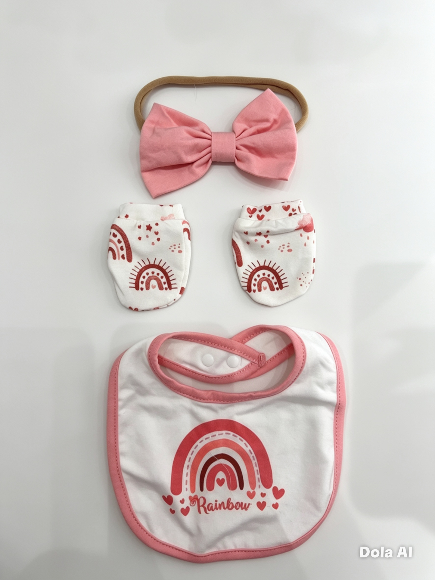Set Arcoíris Rosa para Bebé 🌈💖 niña meses