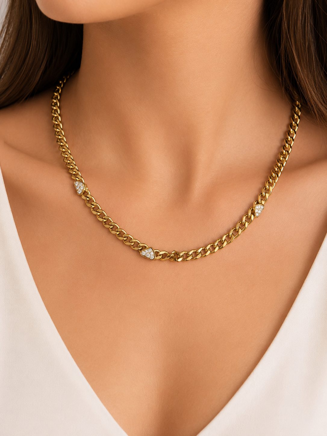 Collar accesorio Dama Corazoncit@s
