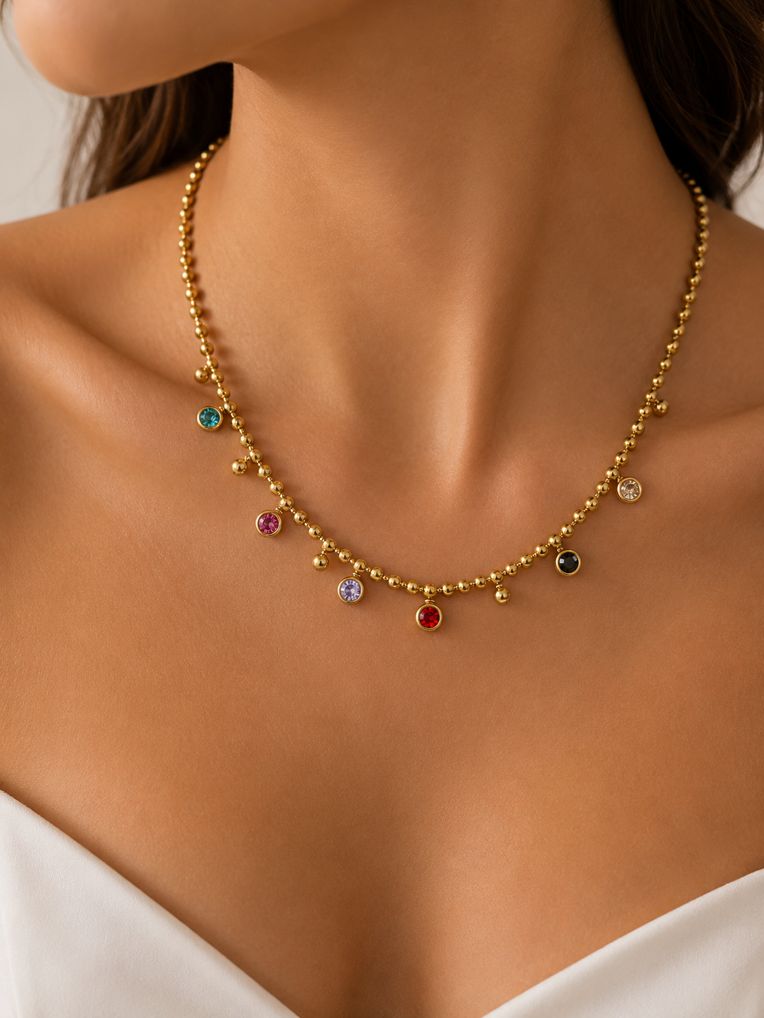COLLAR ACCESORIO DAMA Multicolor