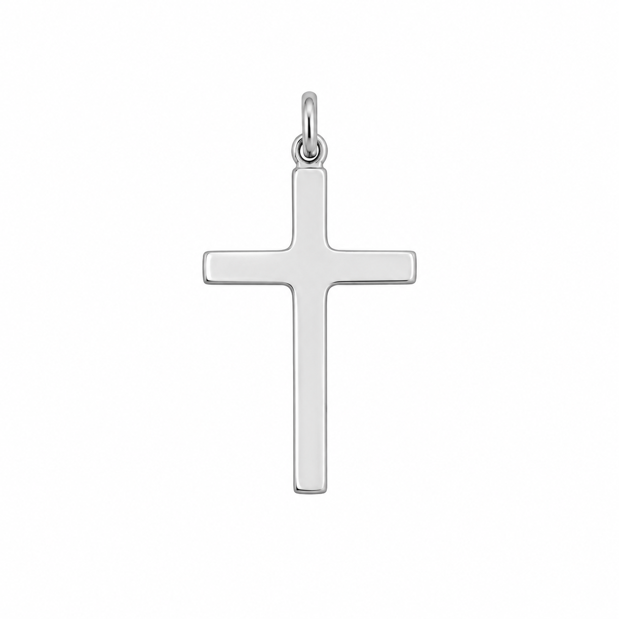 Collar accesorio Dama Plata CRUZ