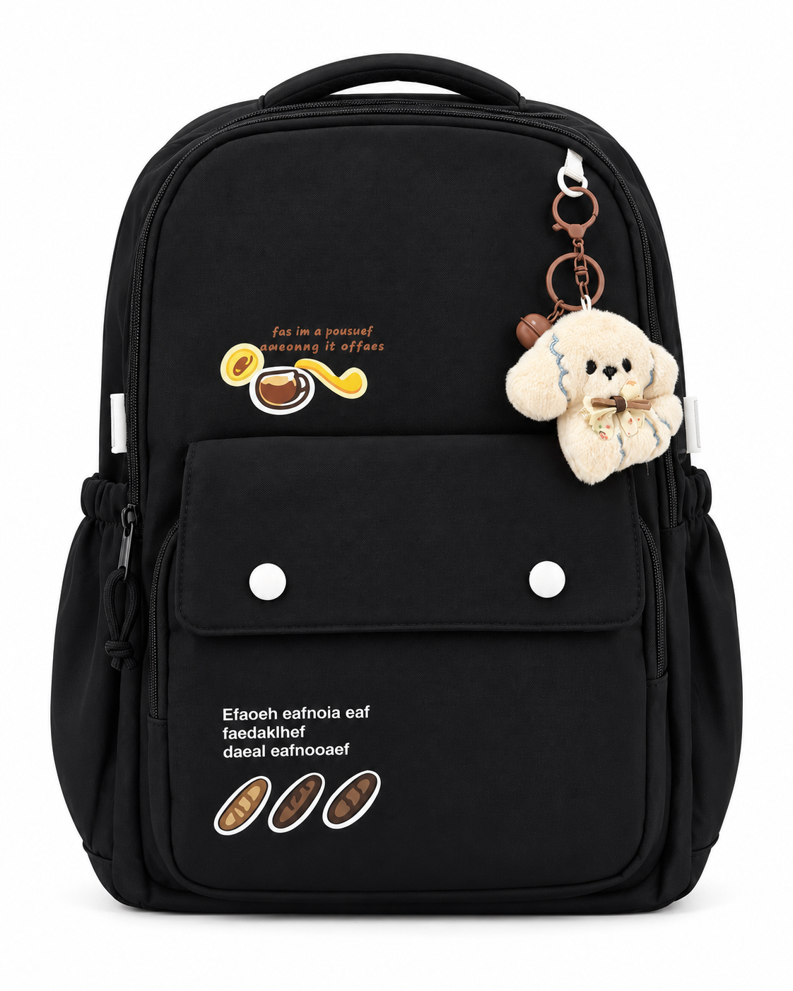 Mochila juvenil con diseño moderno y amplio espacio