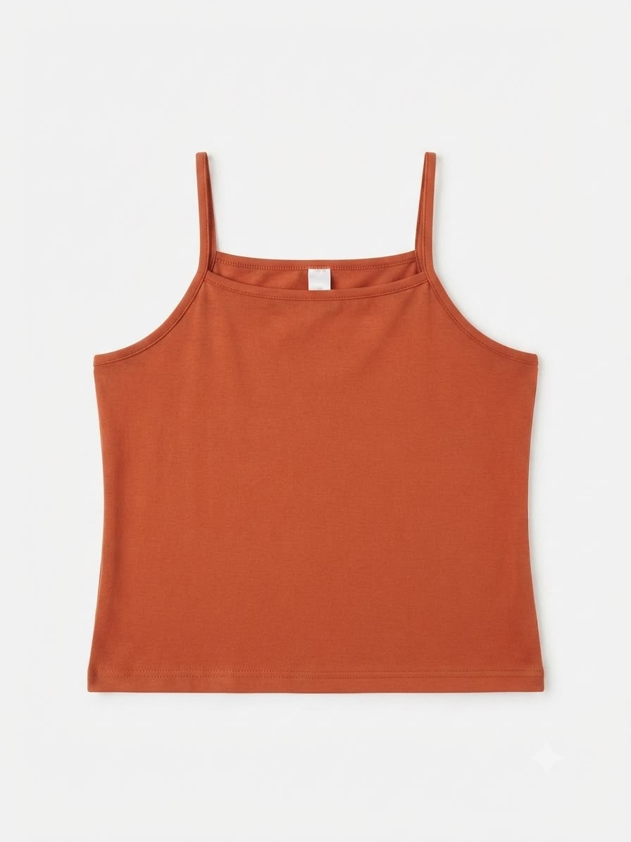 Blusa niña básica de tirantes
