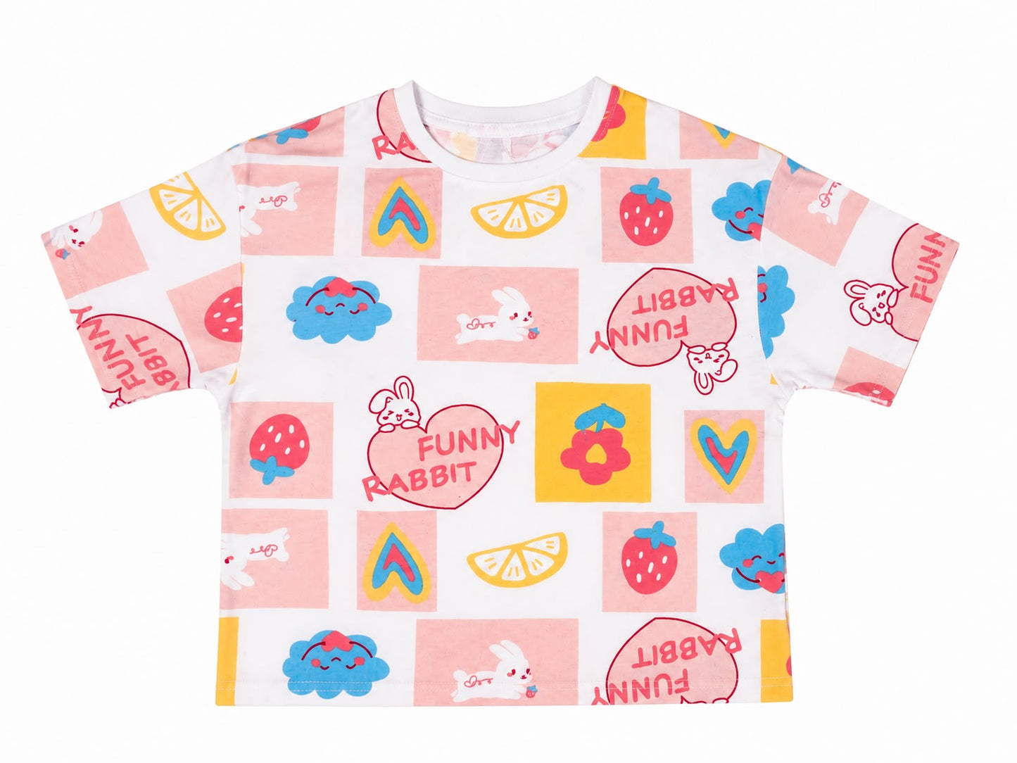Blusa niña estampado funny rabbit