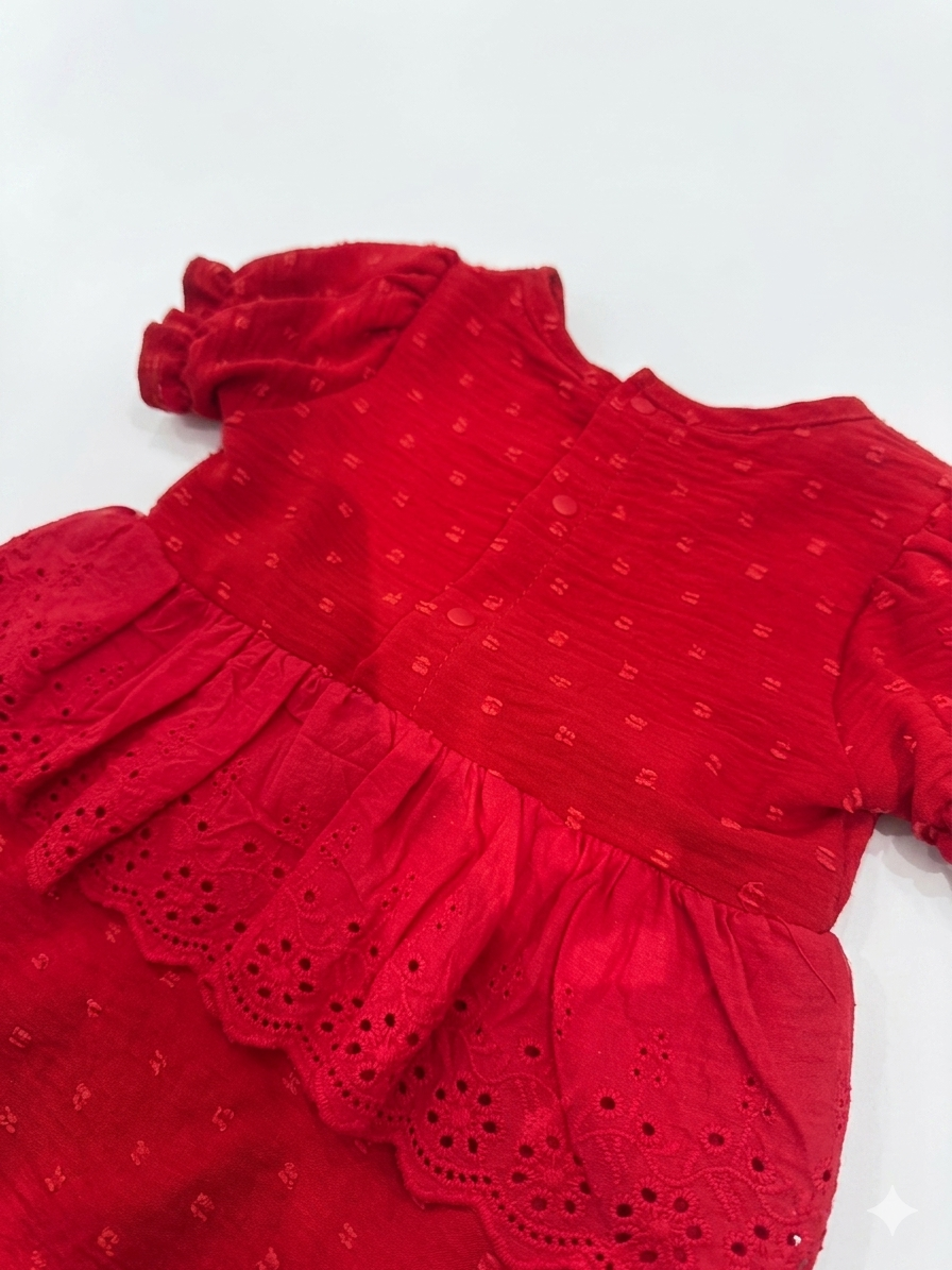 ❤️ Conjunto-Romper para Bebé con Sombrerito ❤️ NIÑA MESES