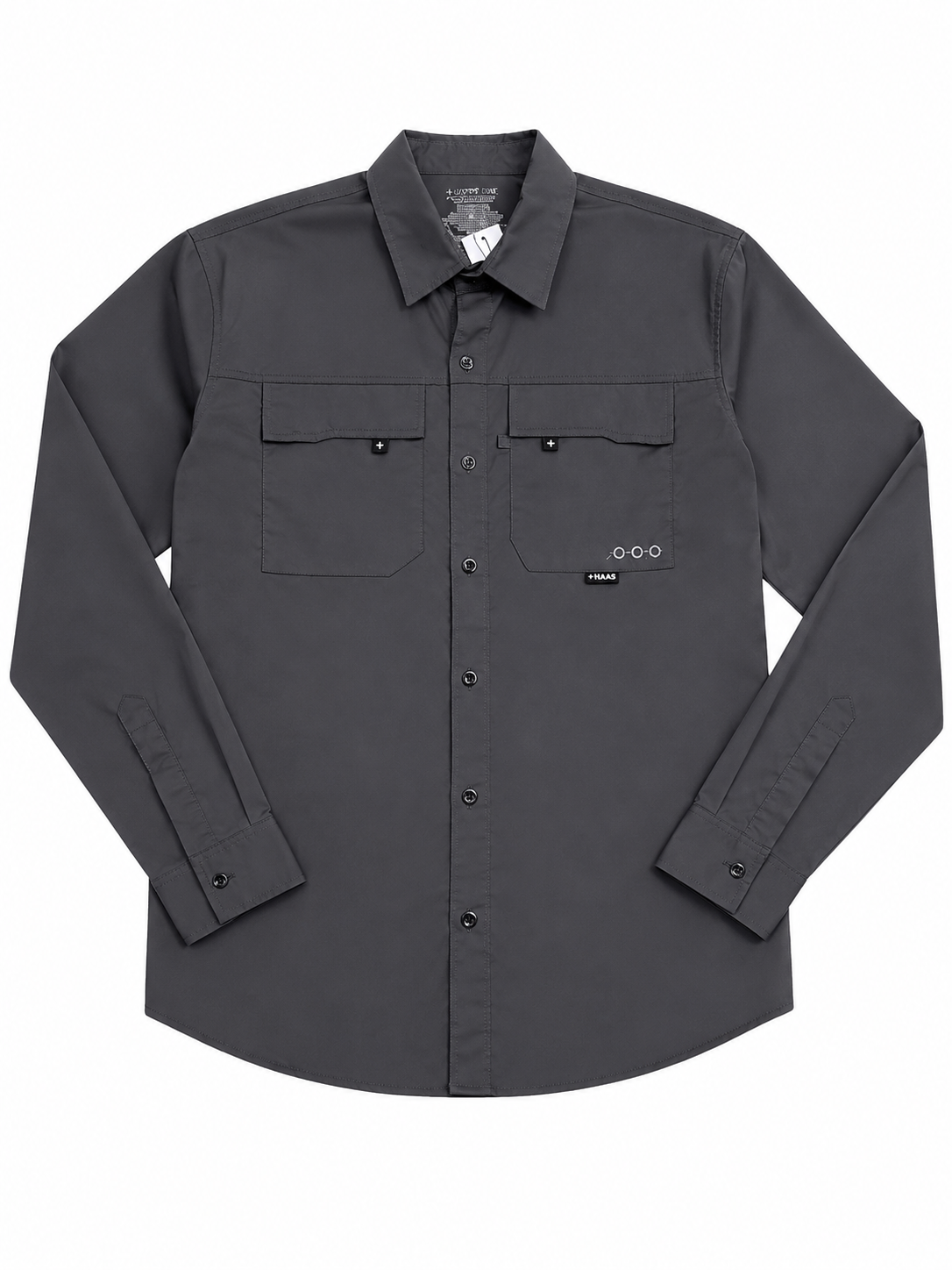 Camisa caballero grande MAJ@ gris obscuro