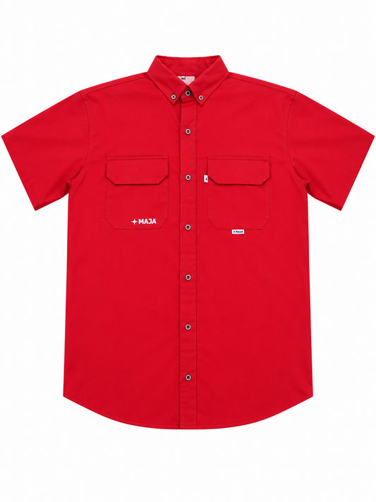 Camisa caballero grande MAJ@ roja