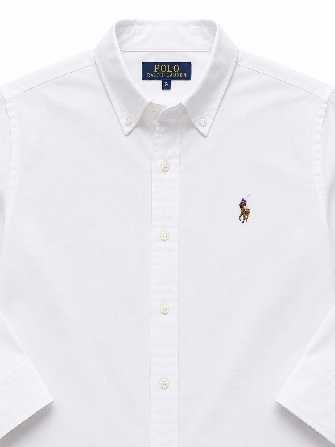 Camisa caballero grande POL@ blanca