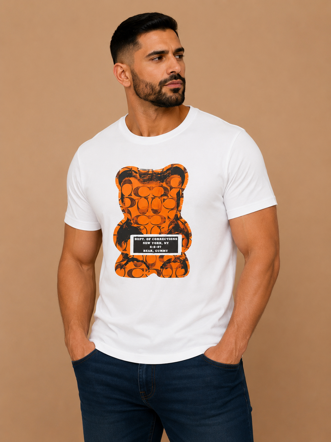 Playera caballero Grande C@ach
