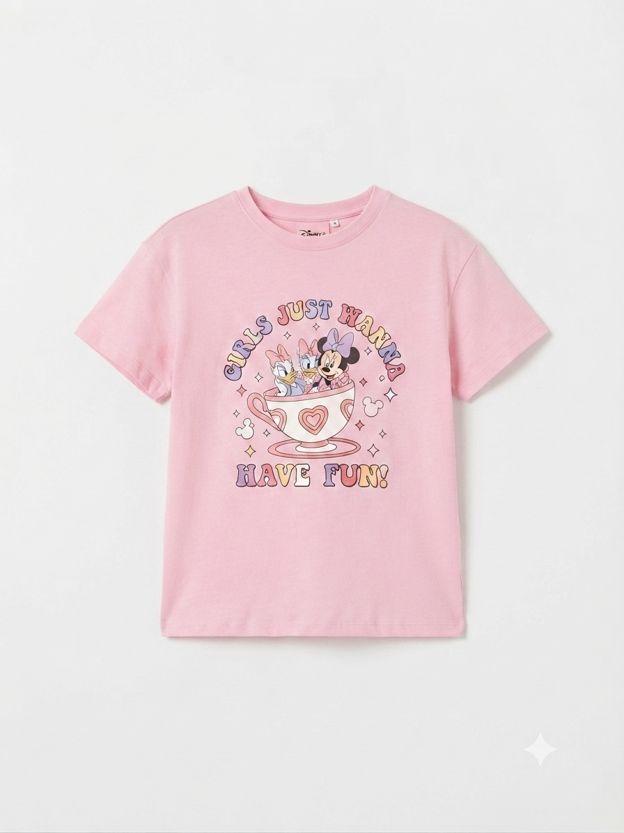 Blusa niña Minnie y patito