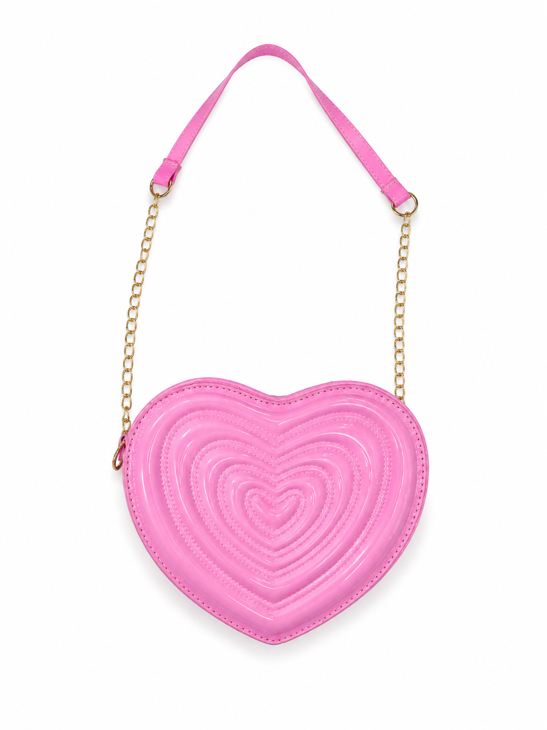 💕 Bolsa de Dama Corazón Rosa
