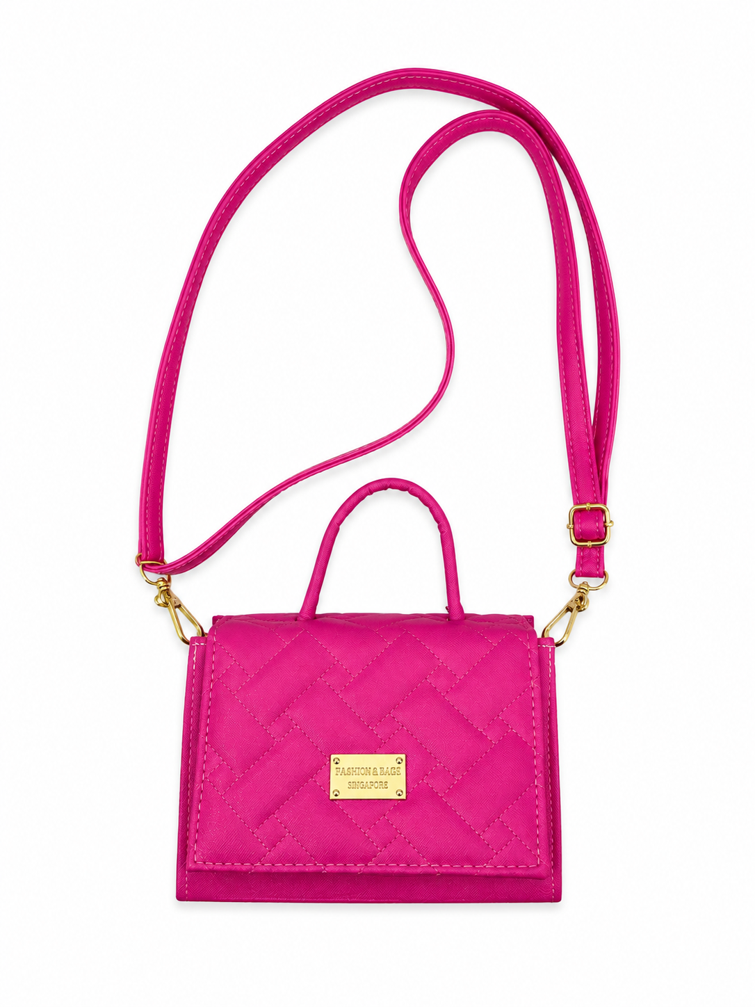 💕 Bolsa Dama Rosa Fucsia