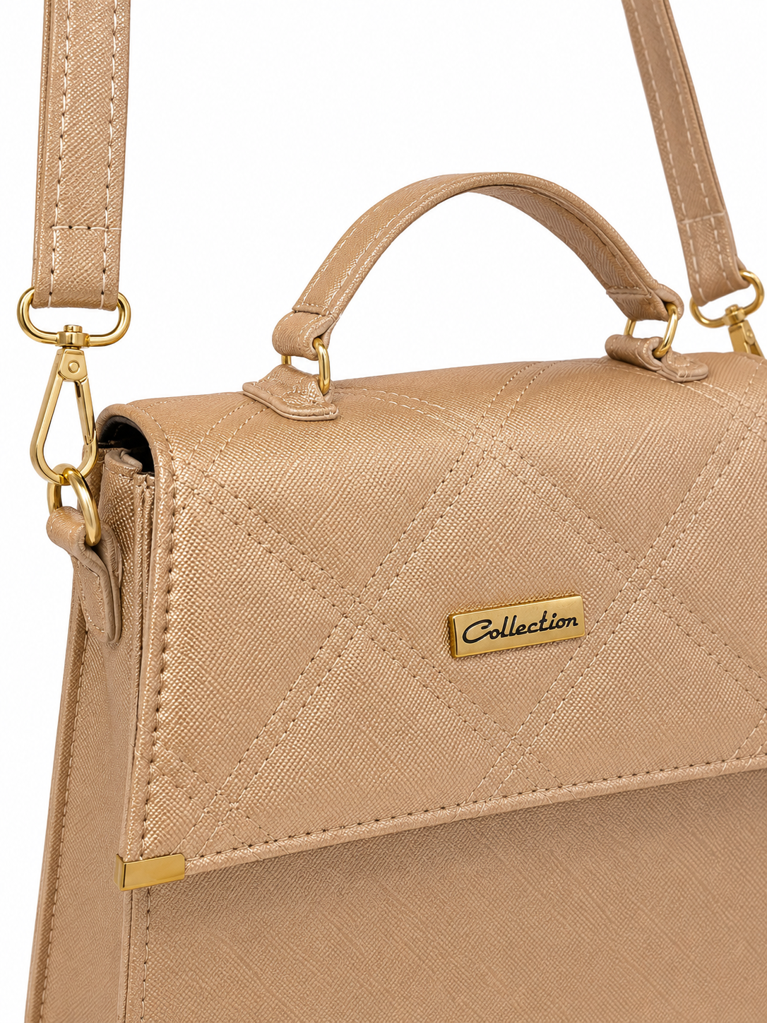 🤎 Bolsa Dama Beige Elegante