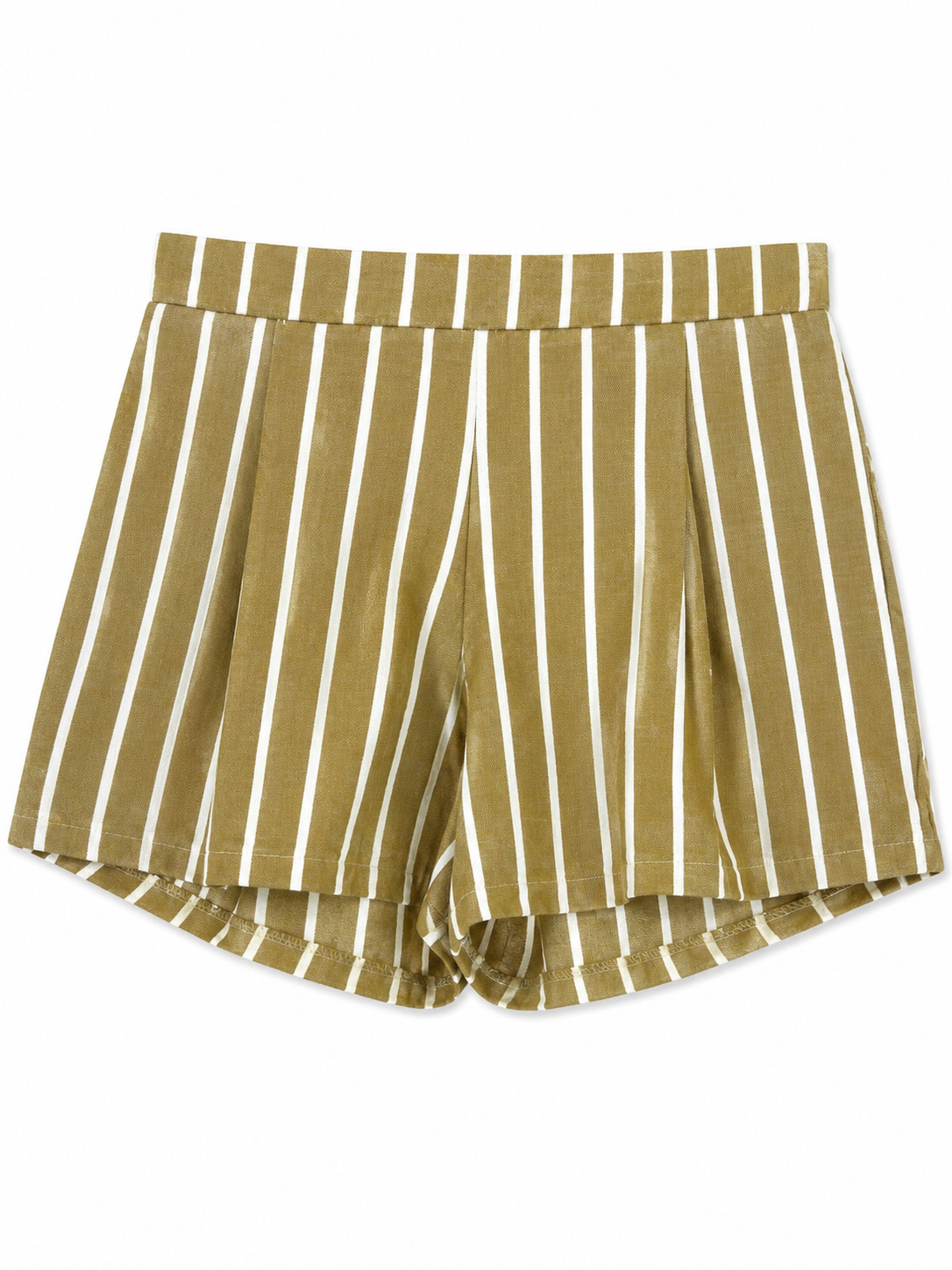 Set niña chaleco y short de rayas