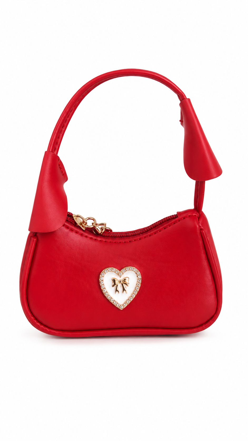 Bolsa infantil corazon brillante