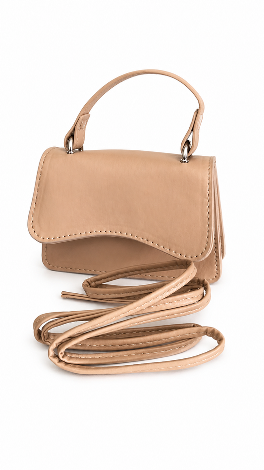 Bolsa Infantil Beige Mini Fashion