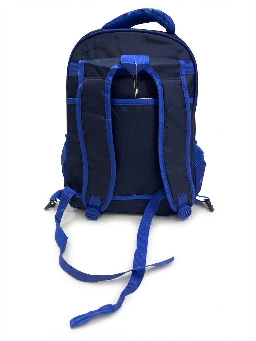 Set Mochila Infantil Diseño Alien Azul – Mochila + Lonchera + Lapicera