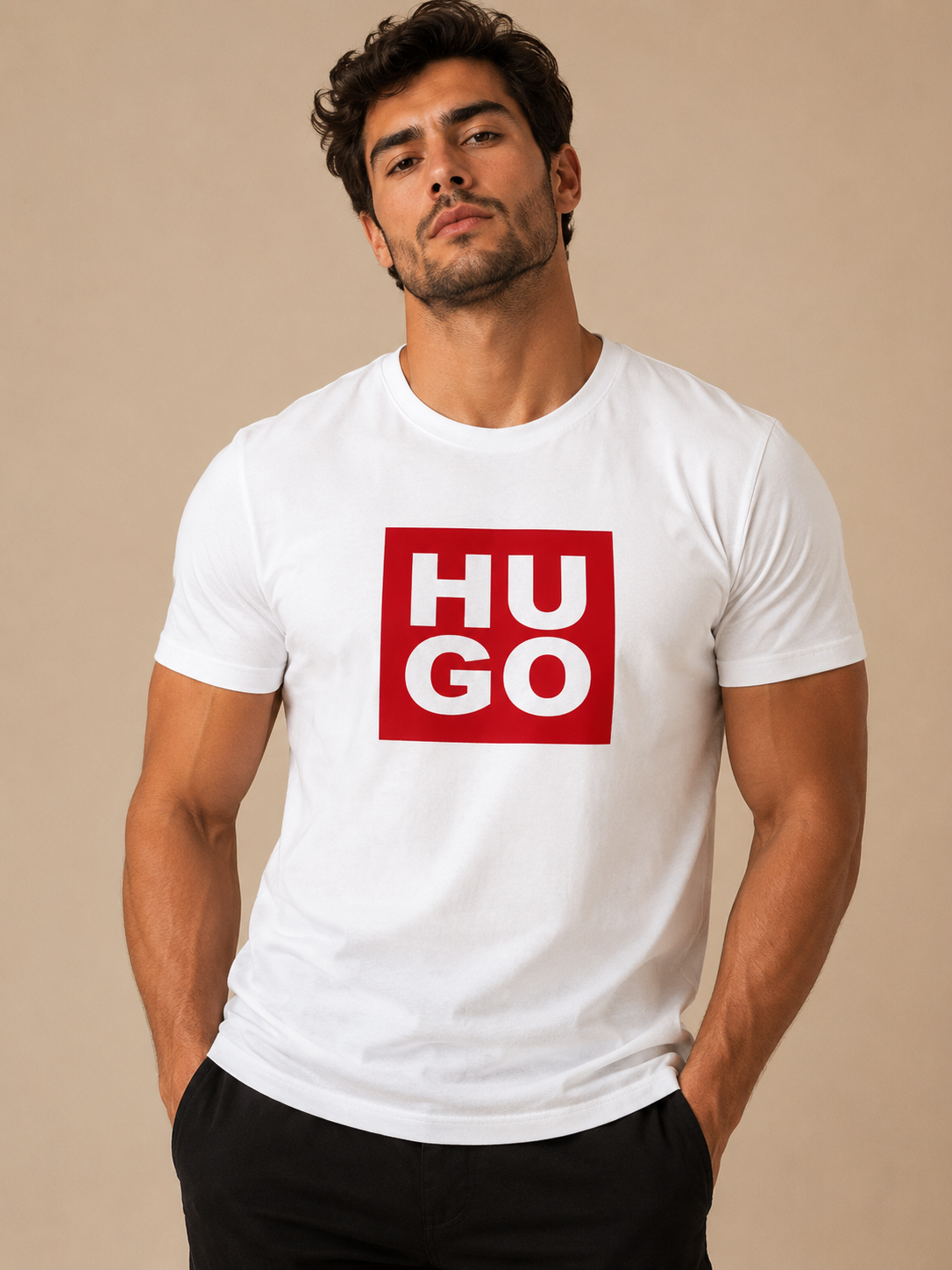 Playera caballero Grande HUG@