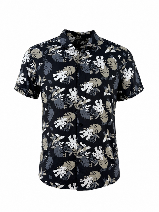 Camisa caballero chica estamp@do Tr@pical