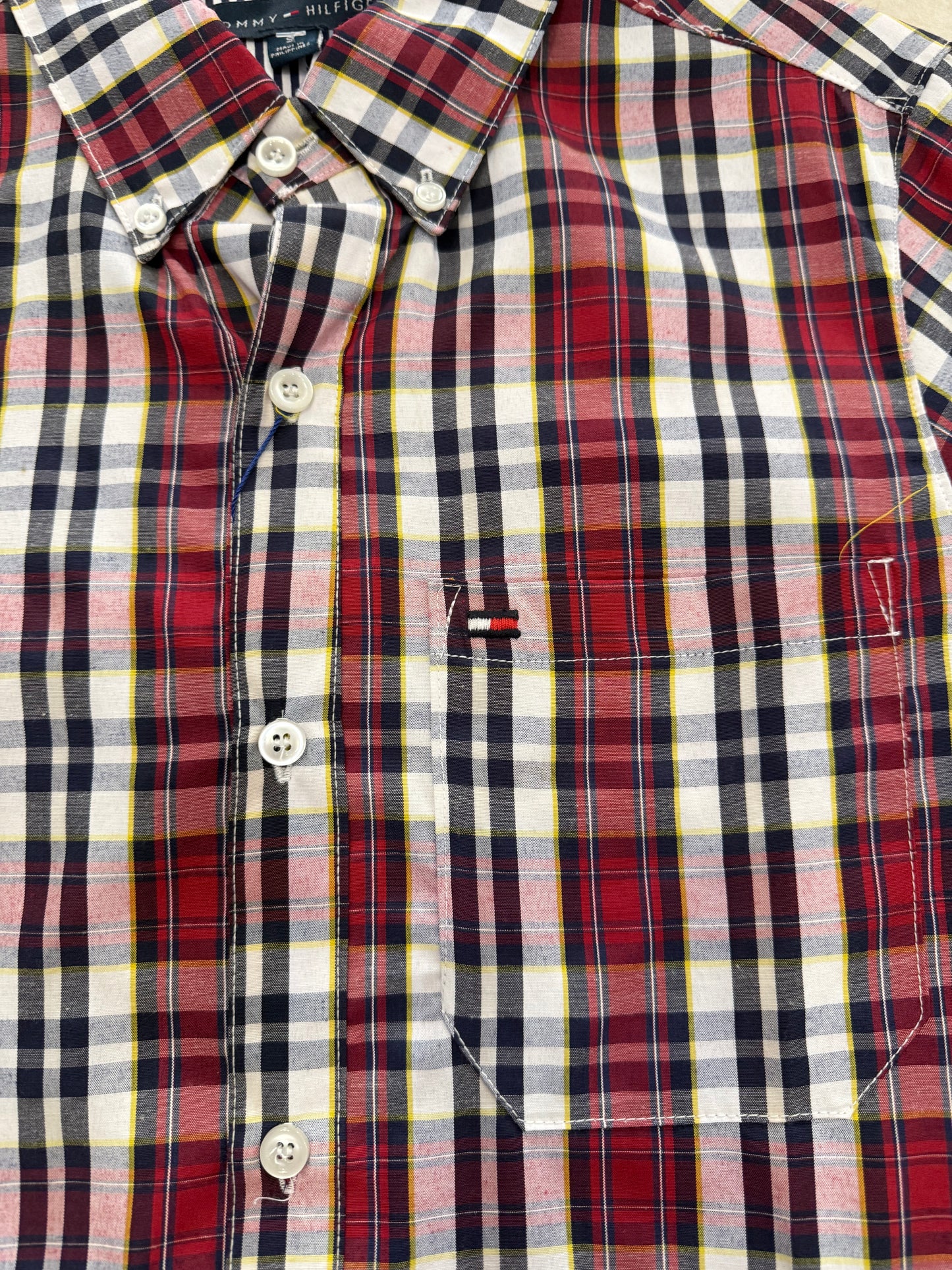 Camisa Caballero chica T@MMY HILFIG@E cuadros clásicos