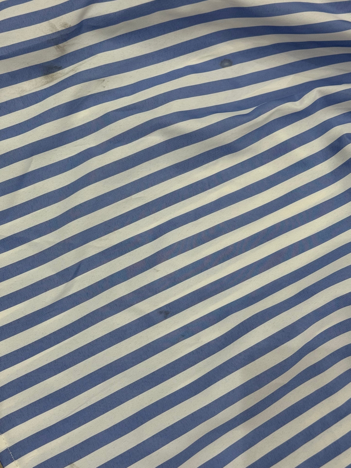 Oferta Vestido niña de rayas azul y blanco