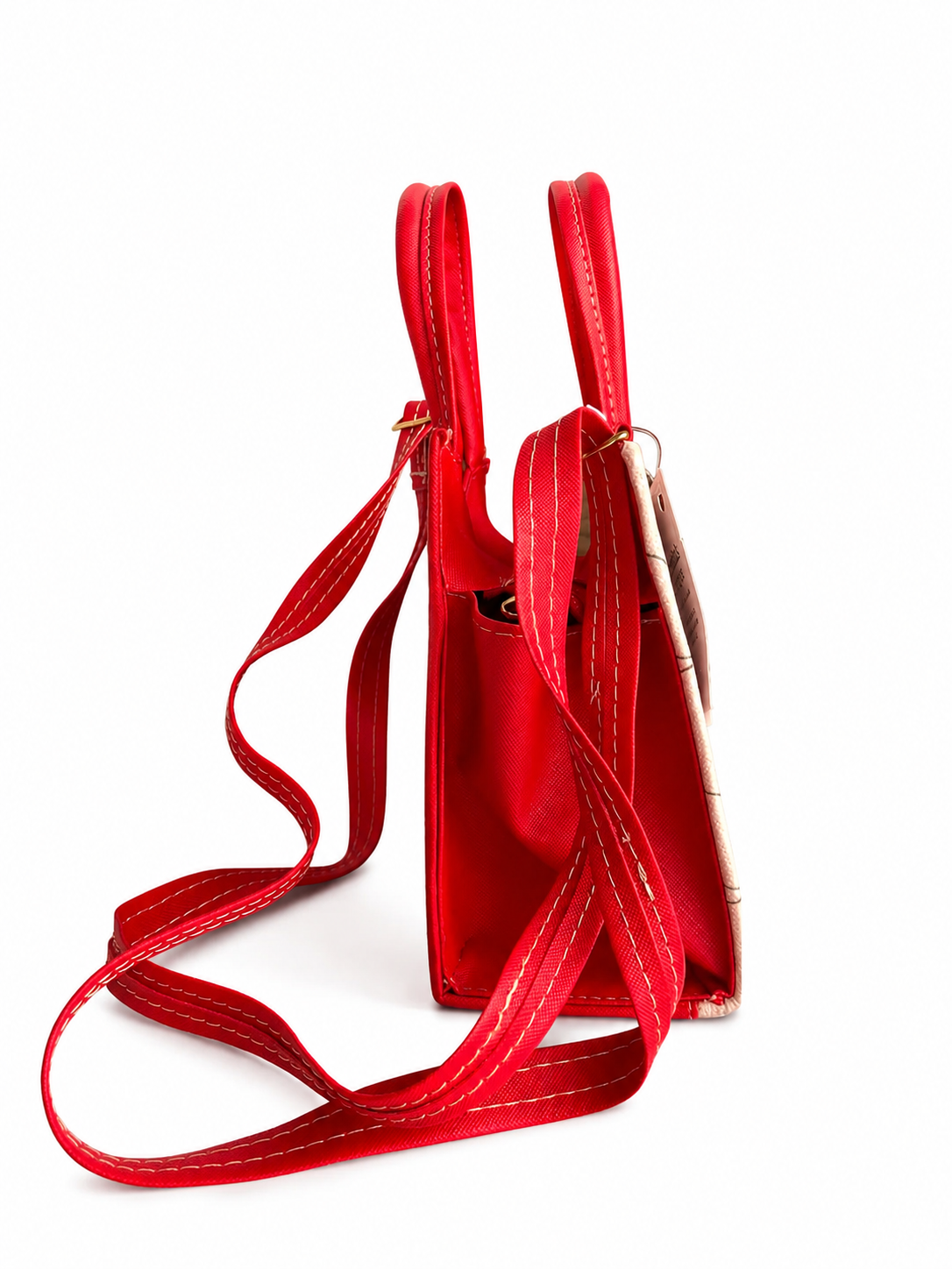 Bolsa de Dama Cherry Roja – Doble Forma de Uso 🍒❤️
