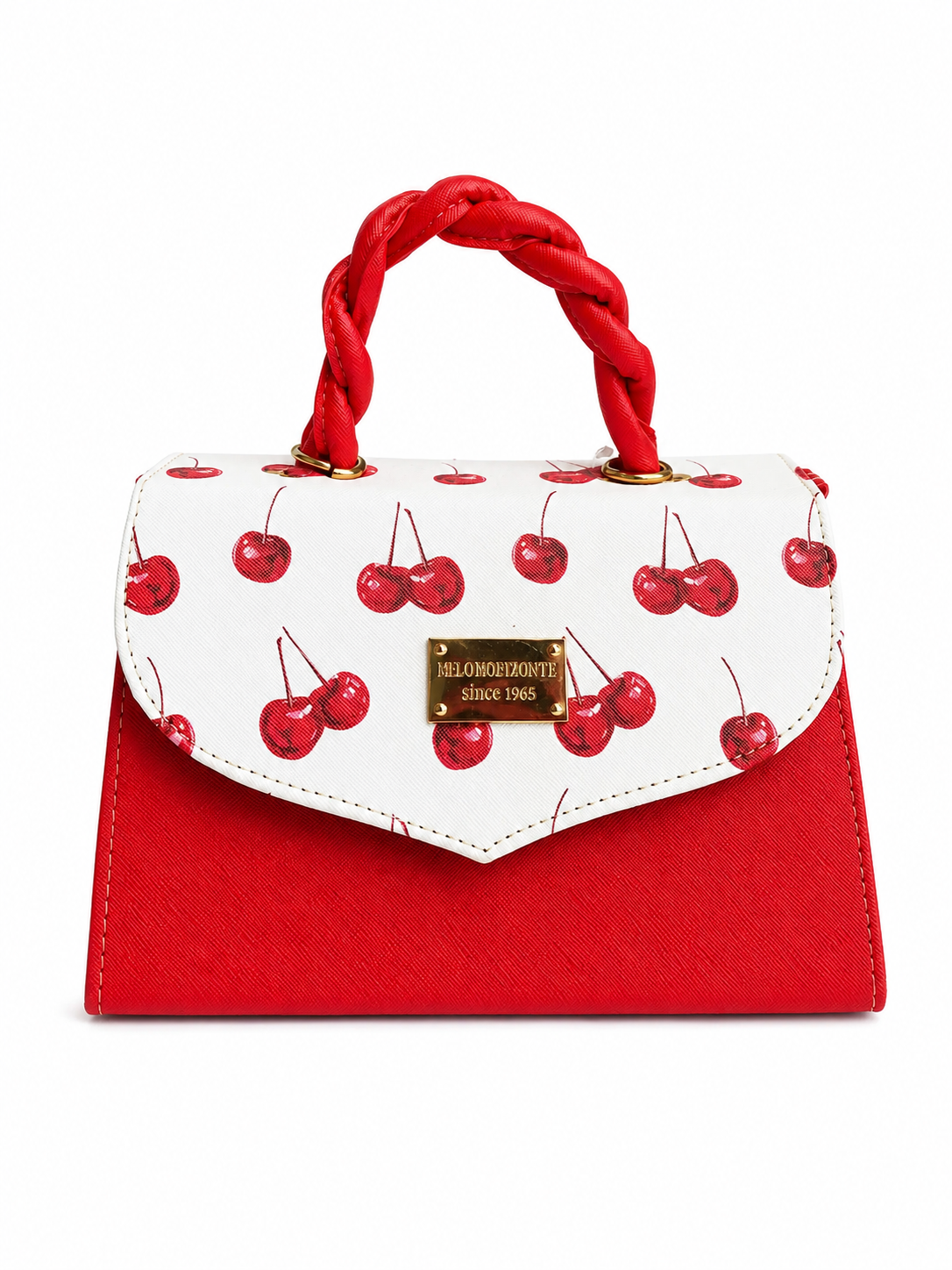 Bolsa de Dama Cherry Blanca y Roja 🍒❤️