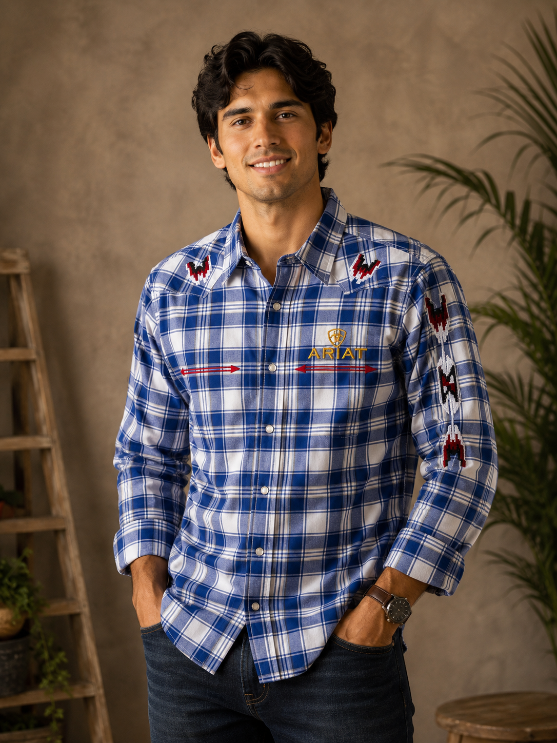 Camisa caballero mediana ARI@T