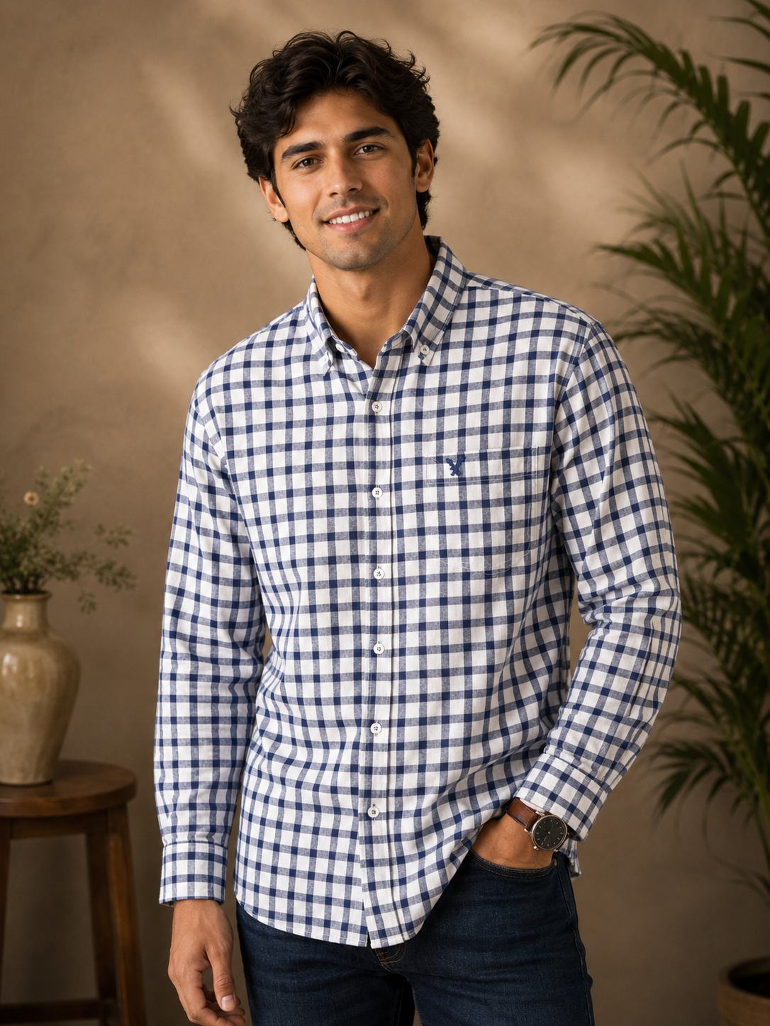 Camisa caballero mediana AM@RICA EICL@