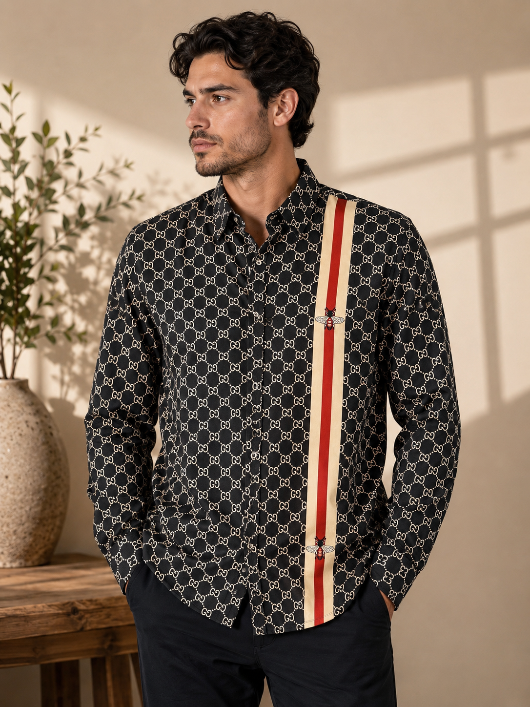 Camisa caballero Mediana G@CCI