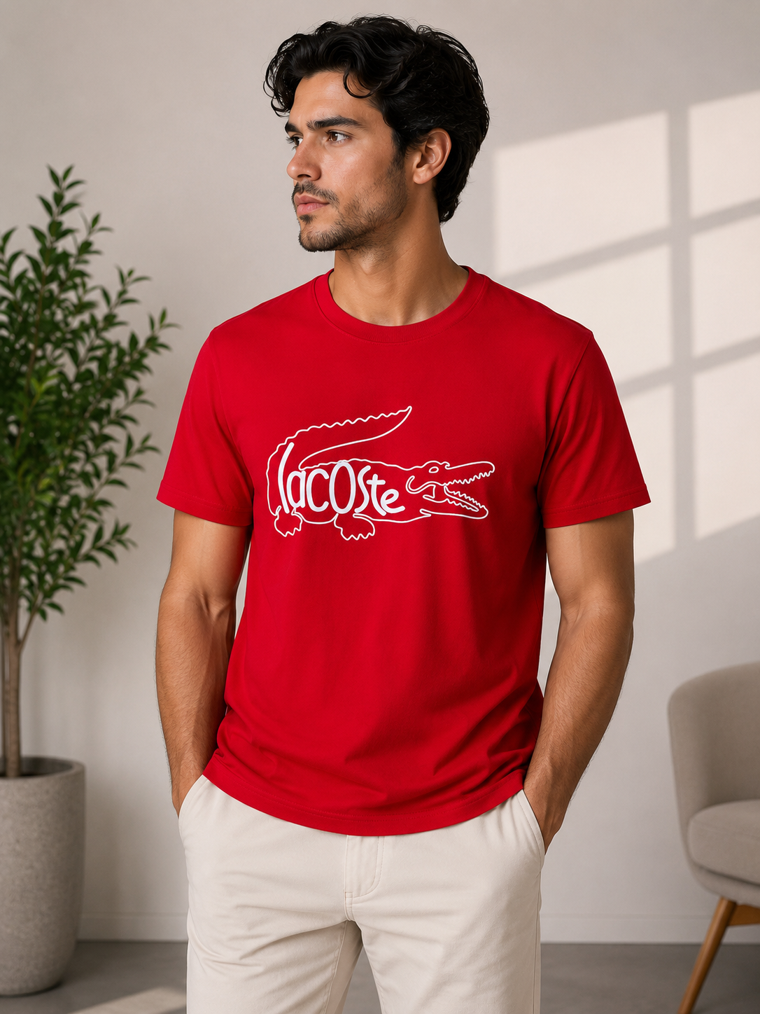 Playera Caballero Mediana L@COSTE