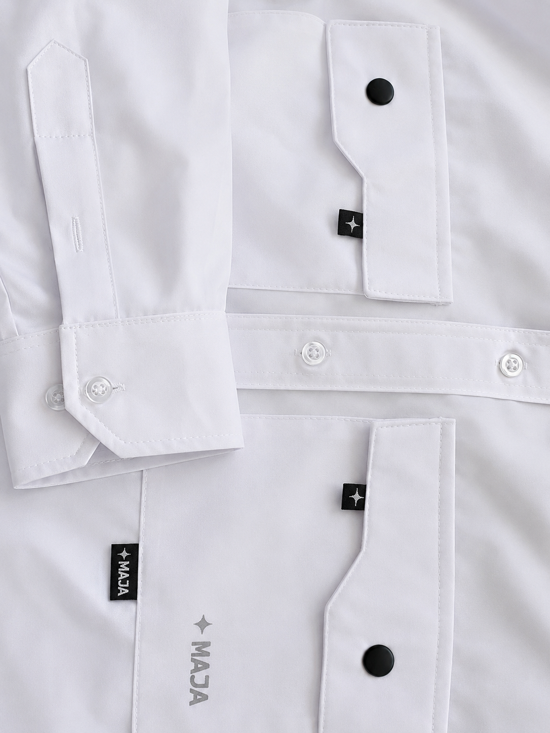 Camisa caballero XL Extra Grande M@JA blanca