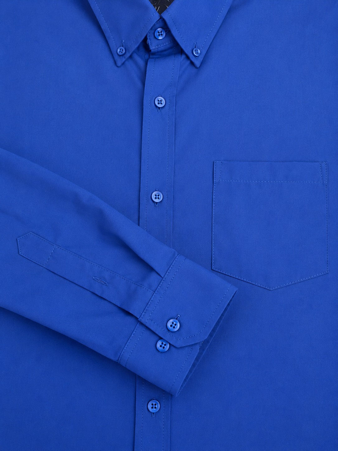 Camisa caballero XL Extra grande GU@S AZUL REY