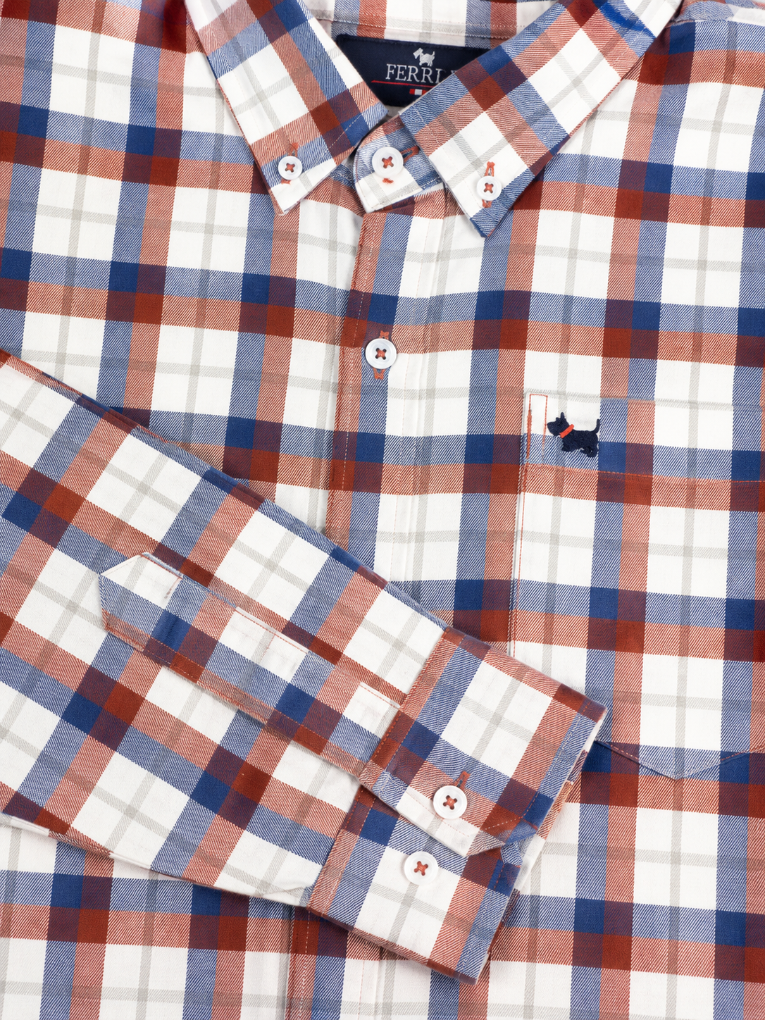 Camisa caballero XL Extra Grande PERR@Ni multicolor