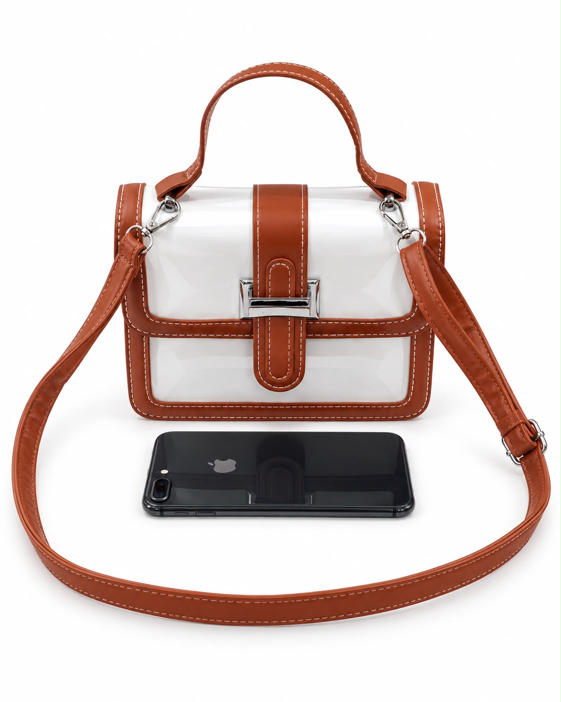 Bolsa dama estructurada con diseño elegante ✨