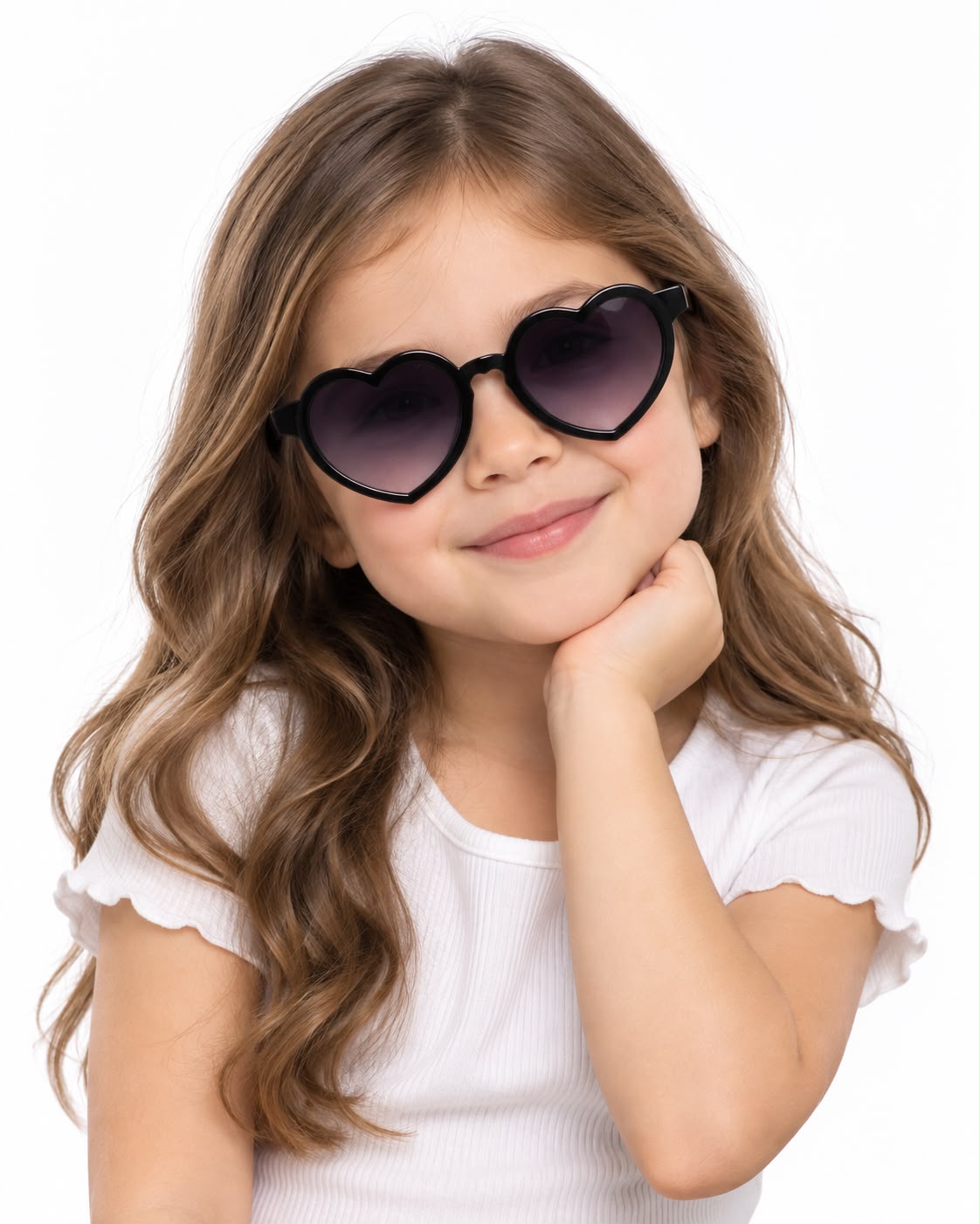 Lente infantil de corazón 💕