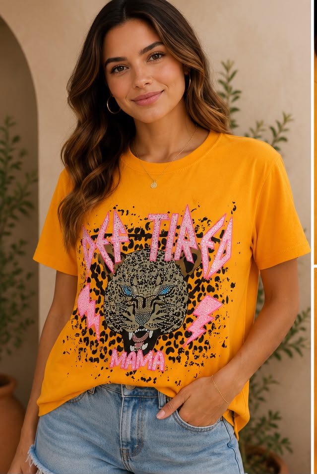 Blusa dama mediana amarilla L@CK CL@VER