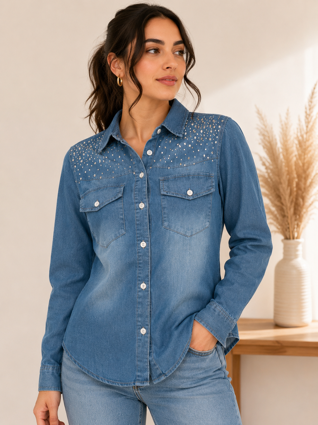 Blusa Dama chica mezquill@