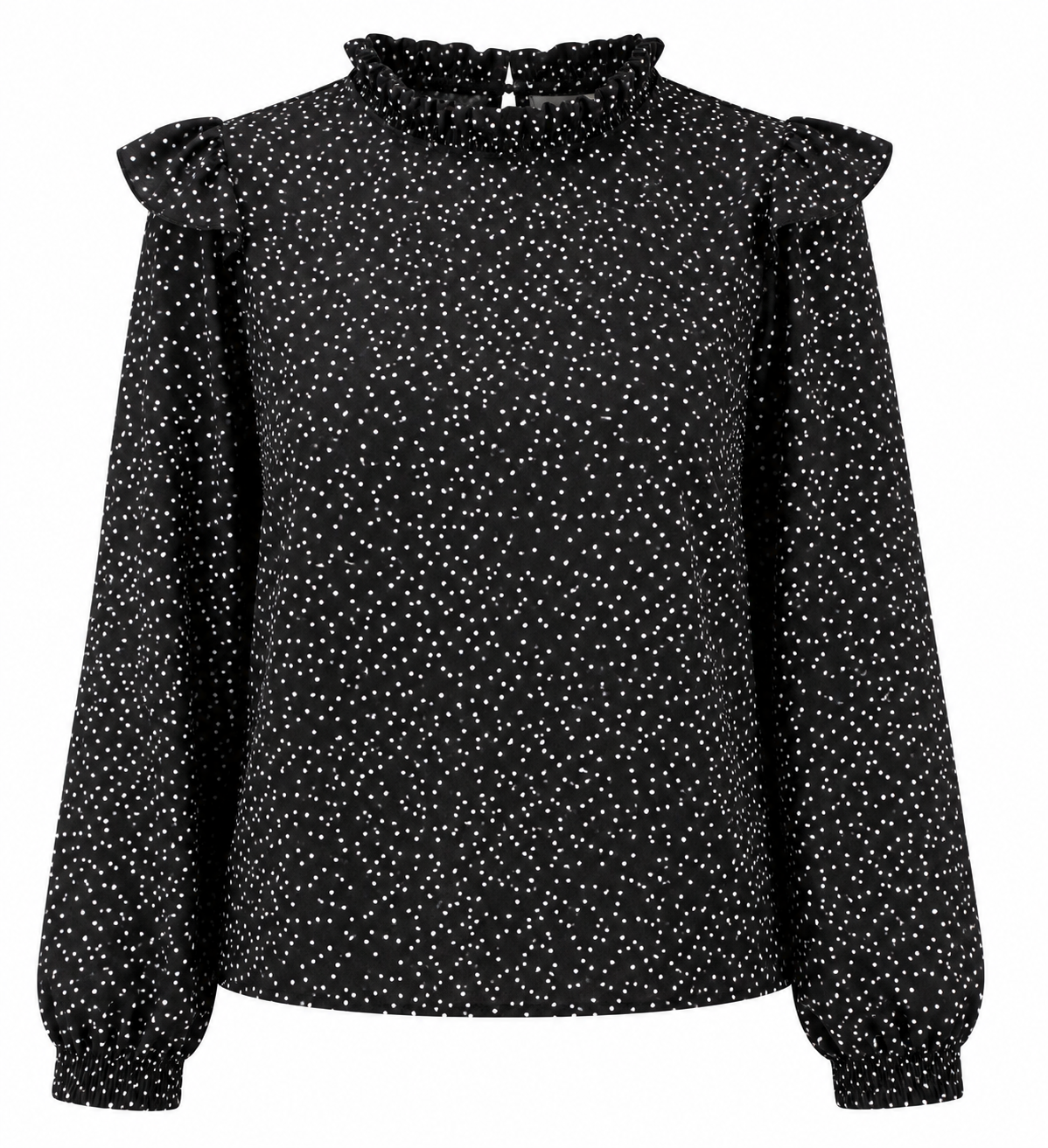 Blusa Dama mediana lunares