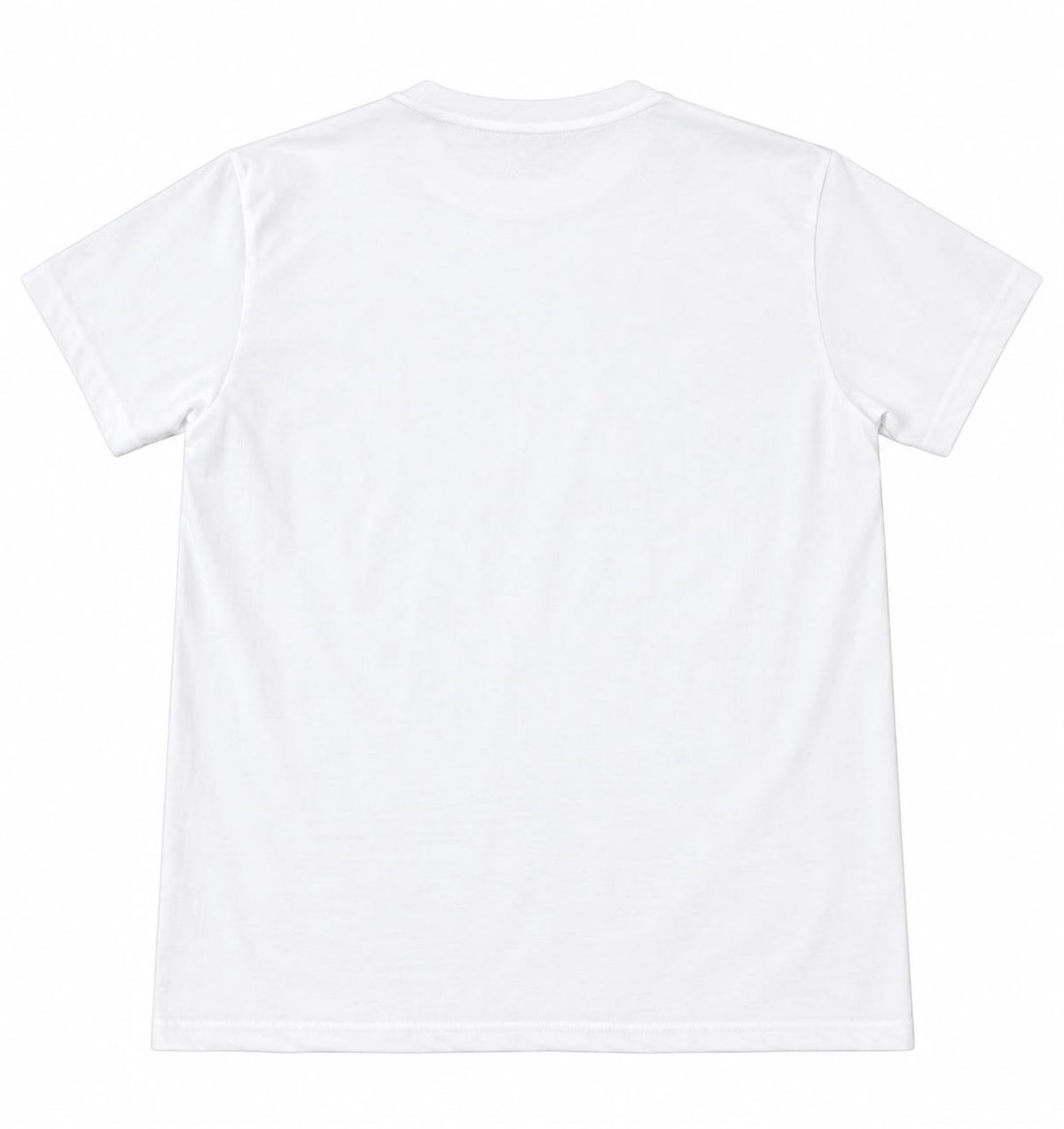 Playera caballero de manga corta con estampado frontal