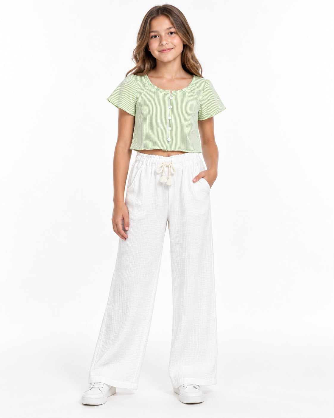 Set niña de blusa y pantalón
