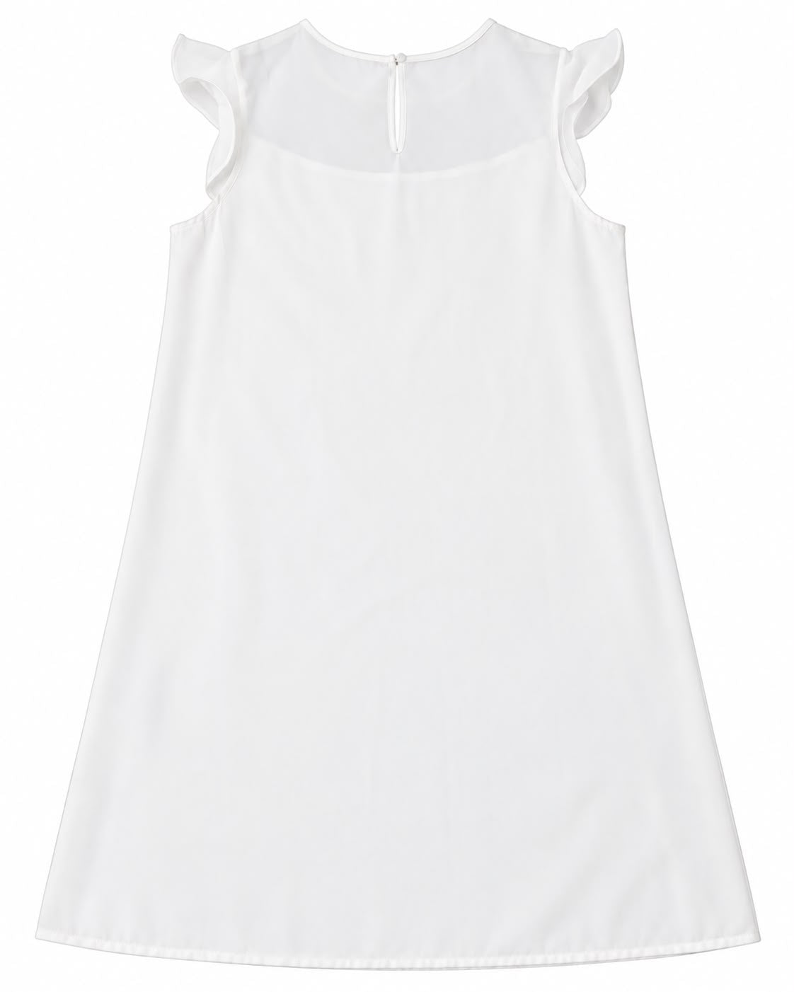 Vestido niña con detalle de tul