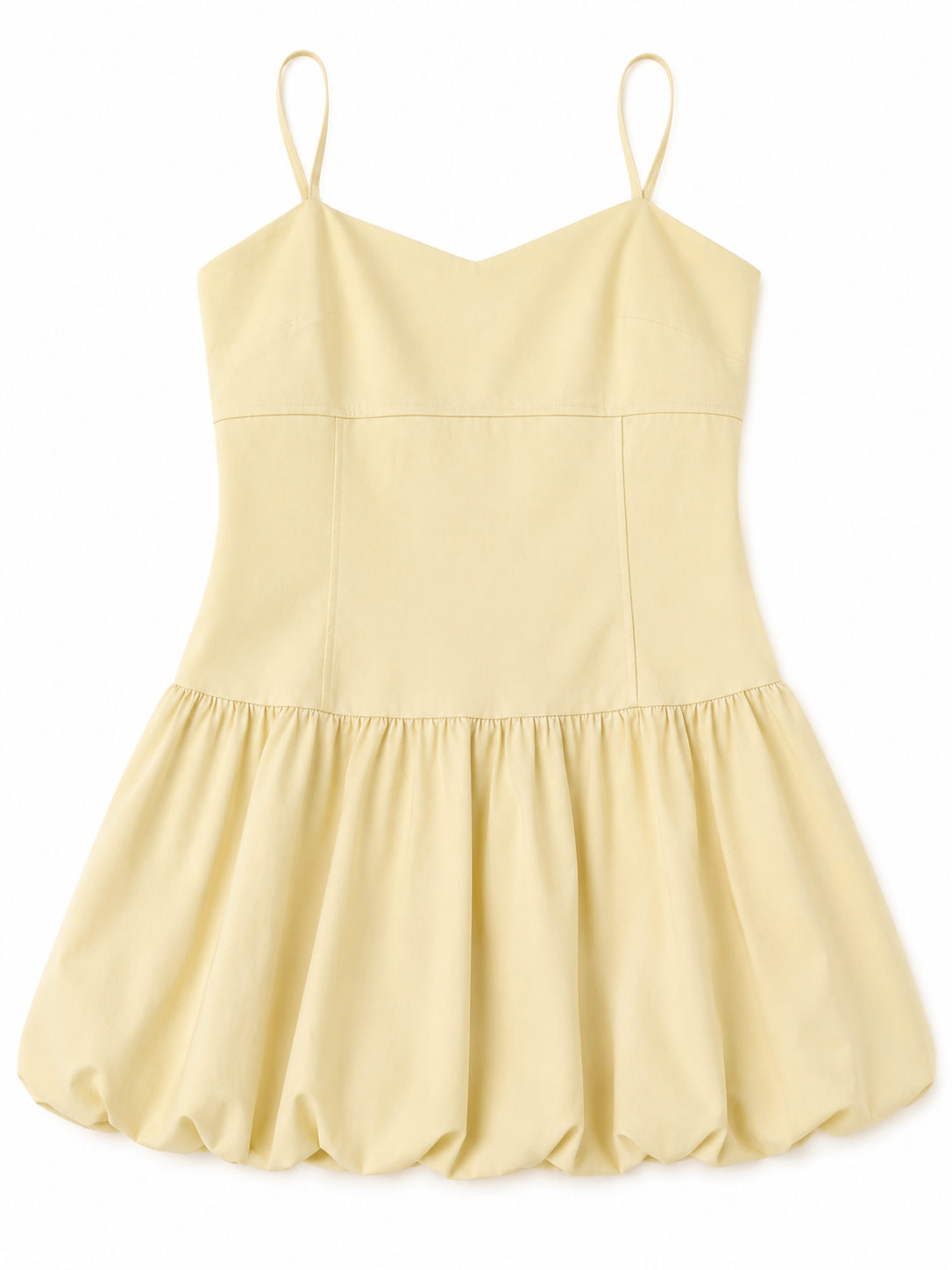 ✨ Vestido Dama Amarillo pastel💛