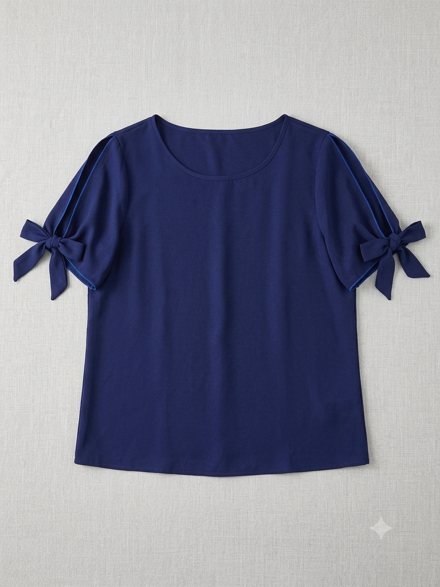 💙 Blusa dama con apertura en Mangas – Sencillez con un toque encantador 💙