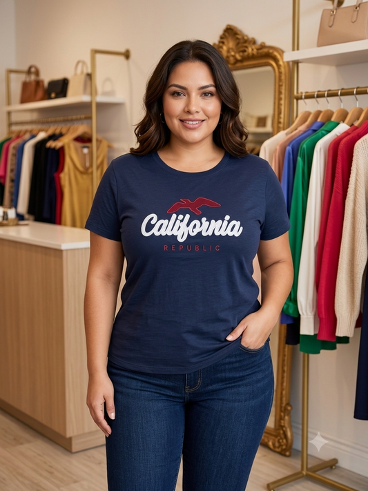 Blusa Dama extra grande 1XL california casual