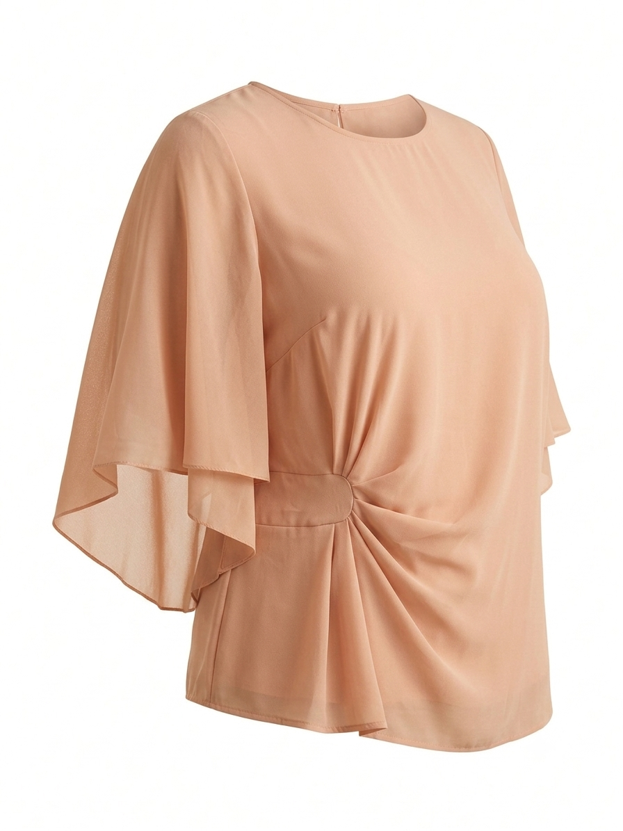 Blusa Dama Extra Grande 1XL beige