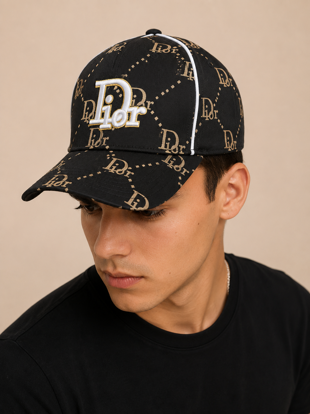 Gorra caballero Negra DI@R