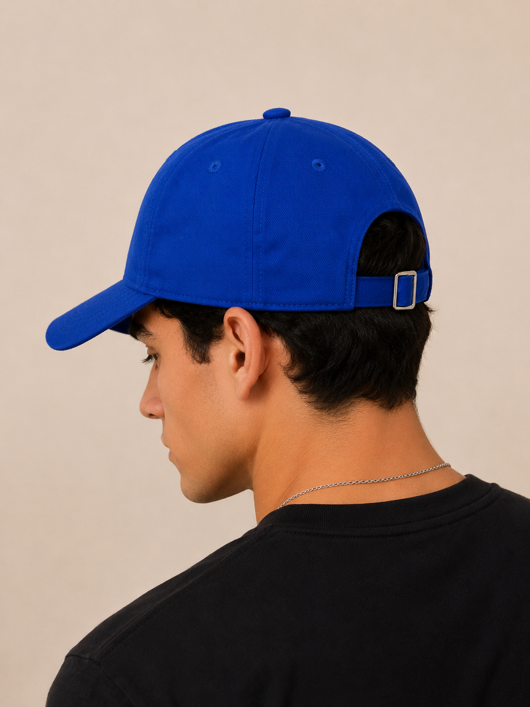 Gorra Caballero Azul Royal Bordada